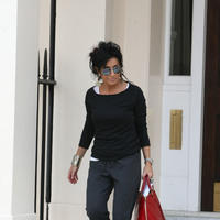 Nancy Dell'Olio is seen leaving a medical building on Harley Street | Picture 101271